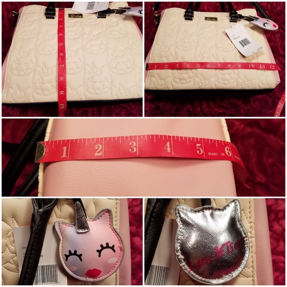 (SOLD) LUV BETSEY JOHNSON IVORY SATCHEL! - Picture 5 of 8